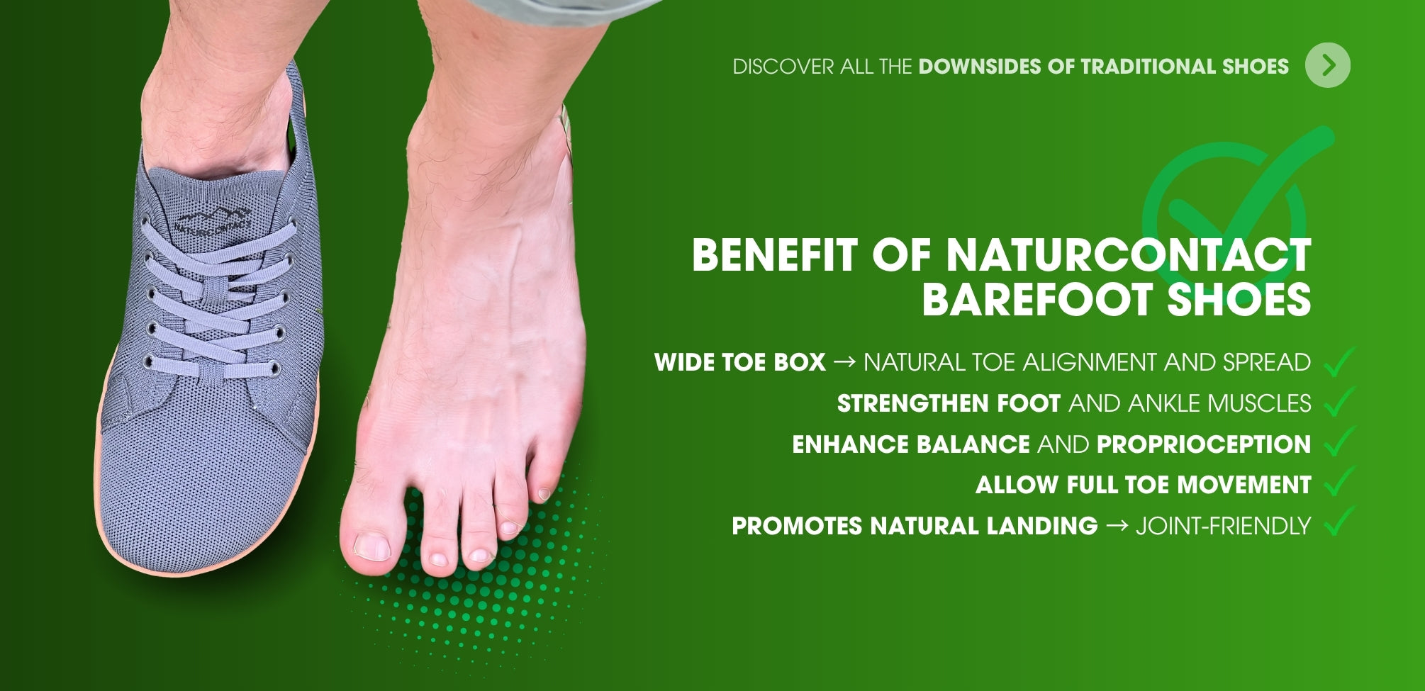 benefits of barefoot shoes