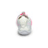 sport white pink summer barefoot shoes back view