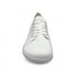 White sneaker on a white background front view