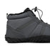 Grey winter boot with fur lining on a white background, featuring the natur contact brand.
