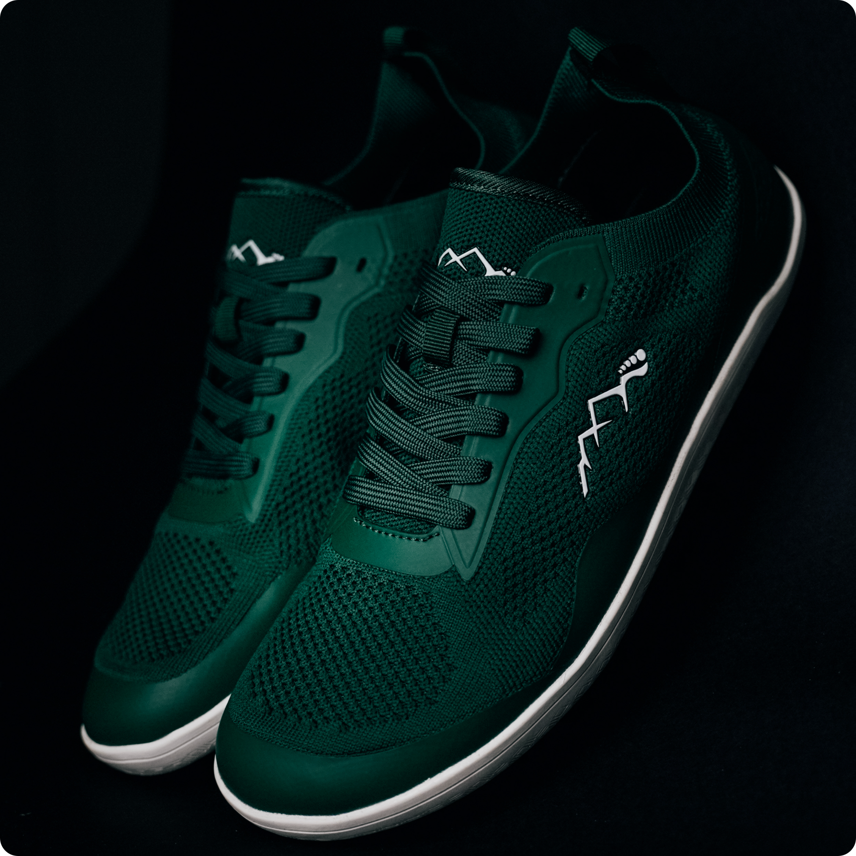 studio view green teal summer barefoot shoes