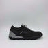 Black hiking shoes video demonstrating flexibility and design details