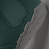 detail of closure and stitching of Light Blue barefoot chelsea boots