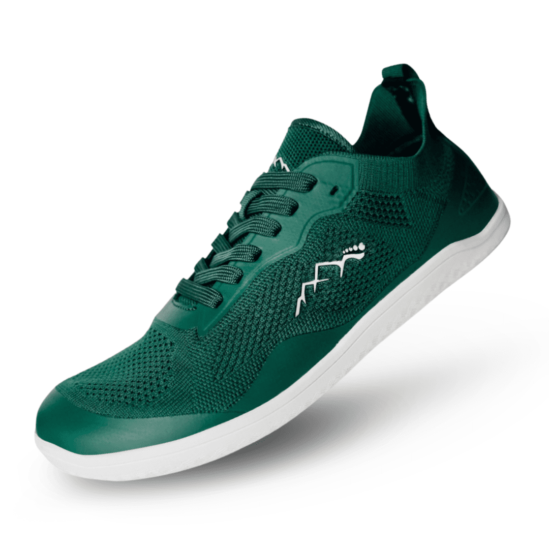 teal summer sport barefoot shoes with white sole