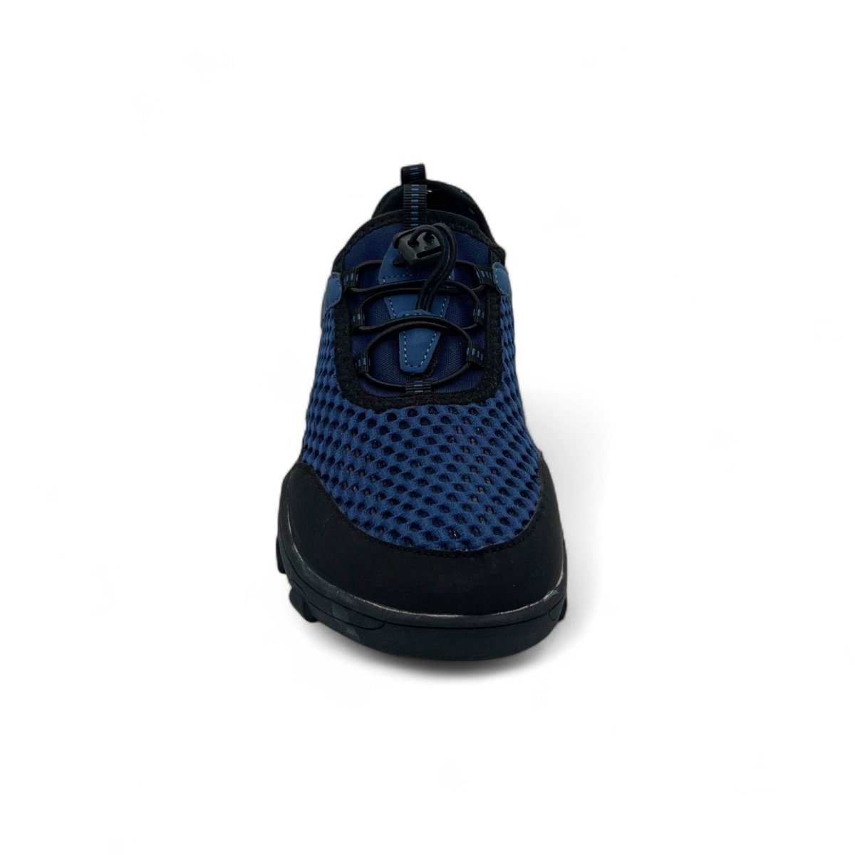 blue hiking trekking barefoot shoes Naturcontact front view