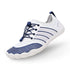 sport white blue summer barefoot shoes