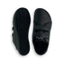 Naturcontact Terra Flex 2.0 barefoot shoes in black, showing wide toe box, double velcro closure and flexible zero-drop sole with textured grip pattern