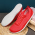 Aramid Contact 3.0 barefoot shoes in coral red displayed as a product shot by Naturcontact
