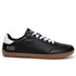 Side view of Barefoot Walker Leather black minimalist leather barefoot shoes