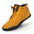 Naturcontact Arctic Contact 4.0 yellow barefoot winter boots with wide toe box and flexible sole