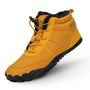 Naturcontact Arctic Contact 4.0 yellow barefoot winter boots with wide toe box and flexible sole