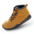 Naturcontact Intemperia winter barefoot boots in Gold, zero drop minimalist design with wide toe box and flexible sole for natural movement in cold conditions.