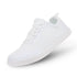 Naturcontact Metro Flex 2.0 barefoot shoes in white vegan leather with flexible minimalist sole