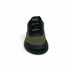 Olive green Naturcontact Metro Flex 3.0 barefoot shoe front view with breathable mesh upper and minimalist toe protection on white background