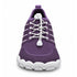 Front view of lilac Sport Contact 2.0 trainers showing the rounded toe box, white quick-laces and breathable upper.