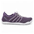 Side profile of lilac Sport Contact 2.0 barefoot shoes featuring purple mesh, white side accents and a flexible white sole.