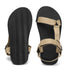 Naturwalkers 2.0 sand barefoot sandals top view and outsole