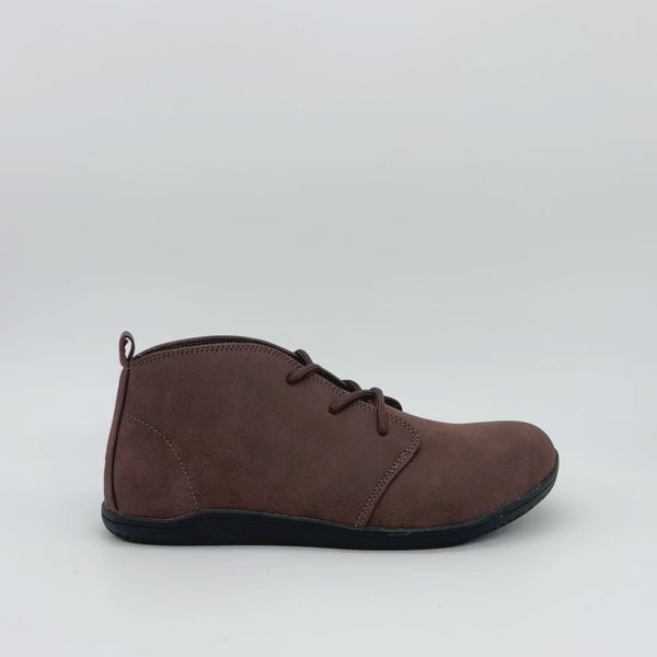Video of Naturcontact George barefoot shoe in Dark Brown color