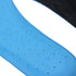 Dual-color thermoregulating insoles with ventilation holes and a textured bottom for comfort and stability.