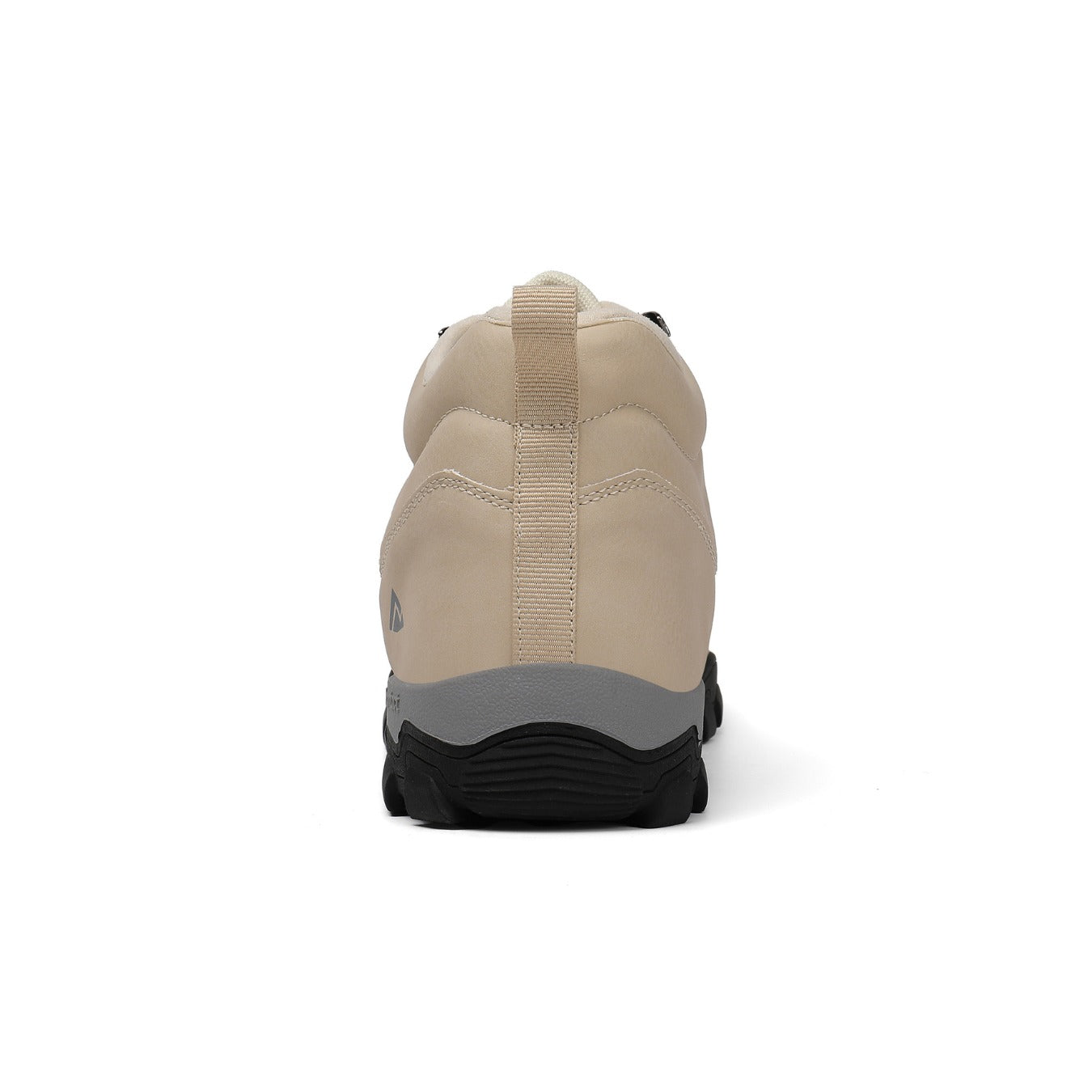 Beige boot sole on a white background