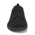 Black sneaker on a white background
