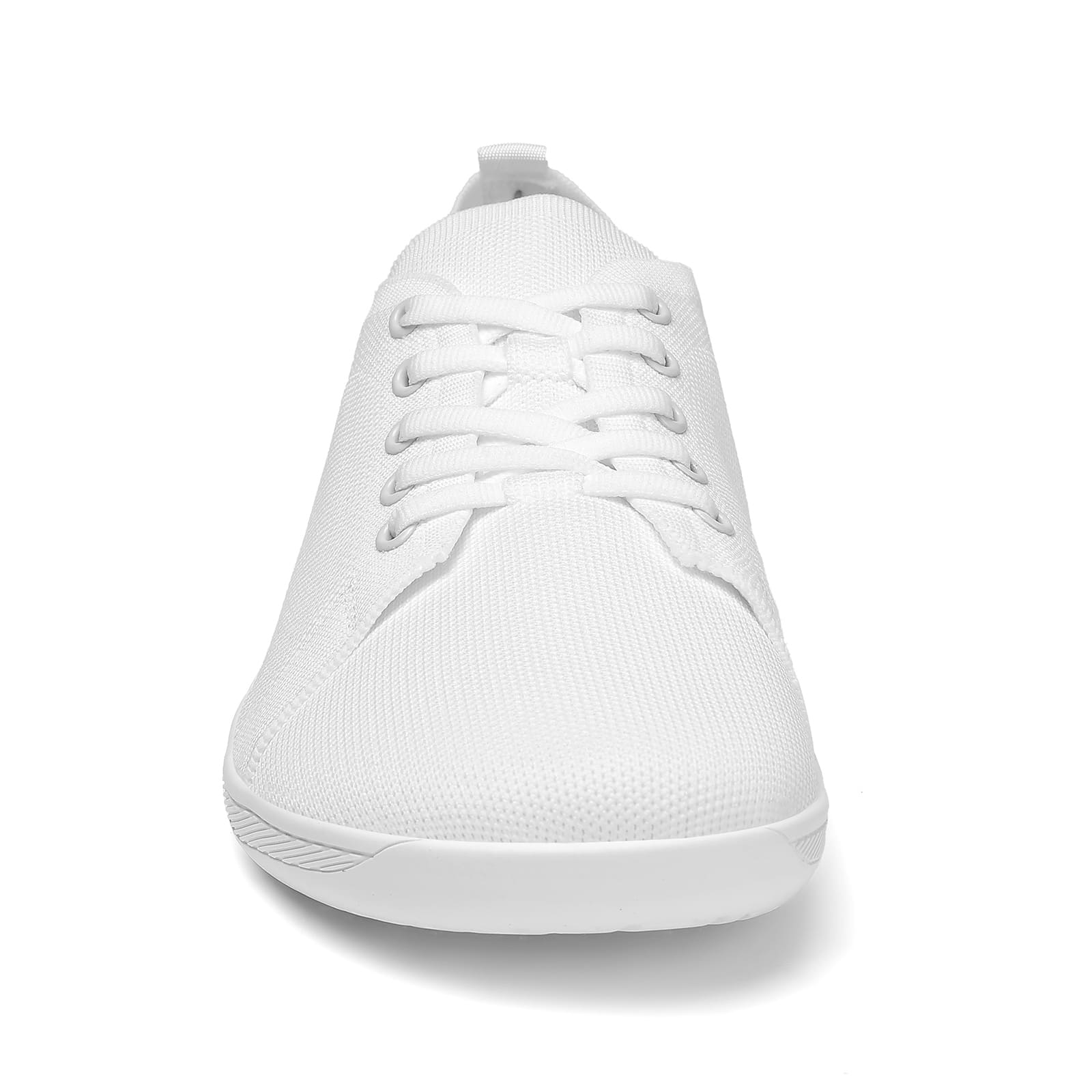White sneaker on a white background