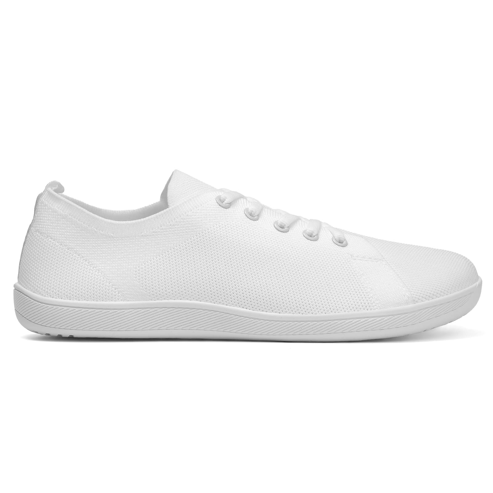 White sneaker on a white background